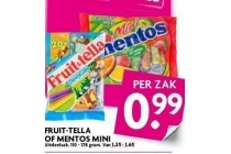 fruit tella of mentos mini