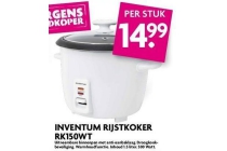inventum rijstkoker rk150wt