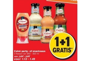 calve party of snacksaus