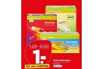 plus waterijsjes