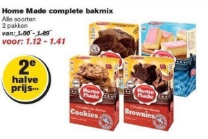 home made complete bakmix