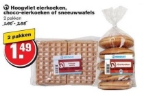 hoogvliet eierkoeken choco eierkoeken of sneeuwwafels