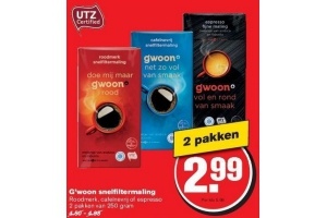 g woon snelfiltermaling