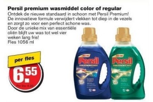 persil premium wasmiddel color of regular