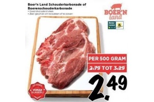 boer n land schouderkarbonade of boerenschouderkarbonade