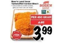 boer n land verse varkensfilet cordon bleu s