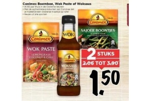 conimex boemboe wok paste of woksaus