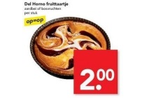 del horno fruittaartje