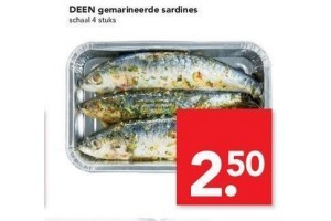 deen gemarineerde sardines