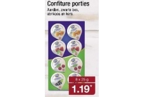 confiture porties