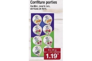 confiture porties