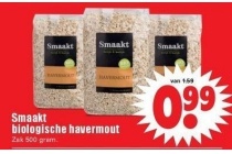 smaak biologische havermout