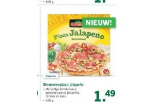 el tequito steenovenpizza jalapeno nu eur1 49