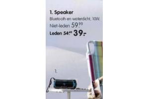 speaker waterdicht