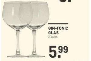 gin tonic glas