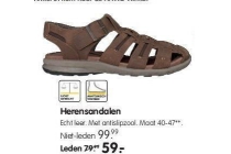 herensandalen