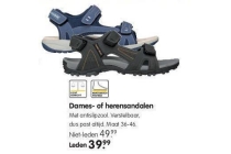 dames of herensandalen