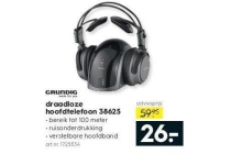 draadloze hoofdtelefoon 38625