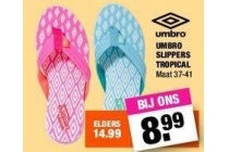 umbro slippers tropical