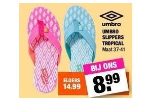 umbro slippers tropical