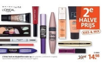 l oreal paris en maybelline make up