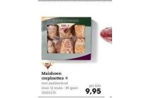 maishoen crepinettes nu eur9 95 per kilo