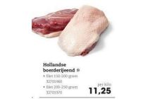 hollandse boerderijeend nu eur11 25 per kilo