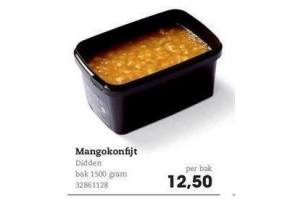 mangokonfijt nu eur12 50 per bak