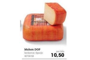 mahon dop nu eur10 50 per kilo