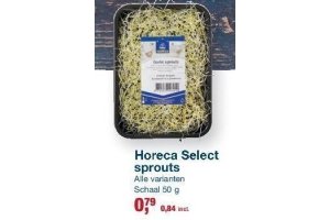 horeca select sprouts