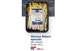 horeca select sprouts