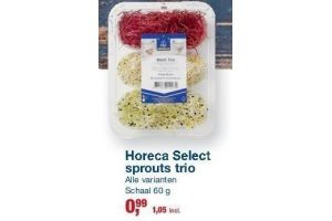 horeca select sprouts trio