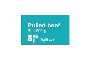 pulled beef per bak nu eur8 95