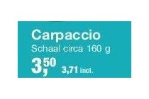carpaccio nu per schaal eur3 50