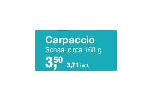 carpaccio nu per schaal eur3 50