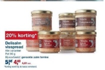 delisalm visspread nu met 20 korting