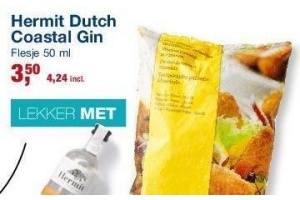 hermit dutch coastal gin nu eur3 50 per fles