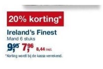 20 korting op ireland s finest oesters