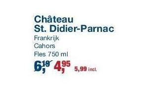 chateau st didier parnac wijn nu eur4 95 per stuk