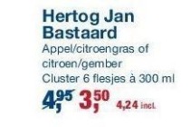 hertog jan bastaard bier 6 pack nu eur3 50