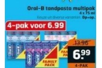 oral b tandpasta multipak