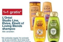 l oreal studio line elvive elnett of loving blends shampoo