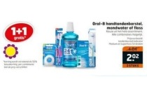 oral b handtandenborstel monderwater of floss