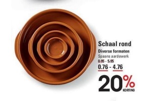 schaal rond