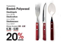 tramontina bestek polywood