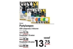 reled partylampen