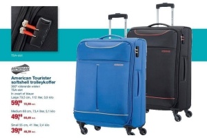 american tourister softshell trolleykoffer