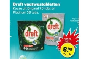 dreft vaatwastabletten