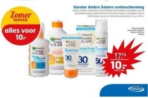 garnier ambre solair zonbescherming