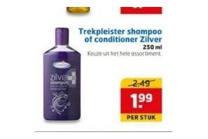 trekpleister shampoo of conditioner
